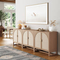 Boho Arched Cabinet Credenza