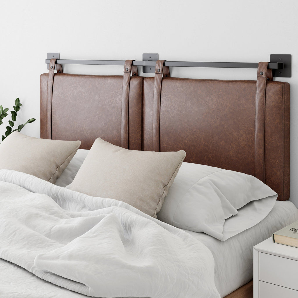 Upholstered King Wall Mount Headboard