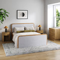 Bedroom Set with 1 Arched Dresser and 2 Nightstand
