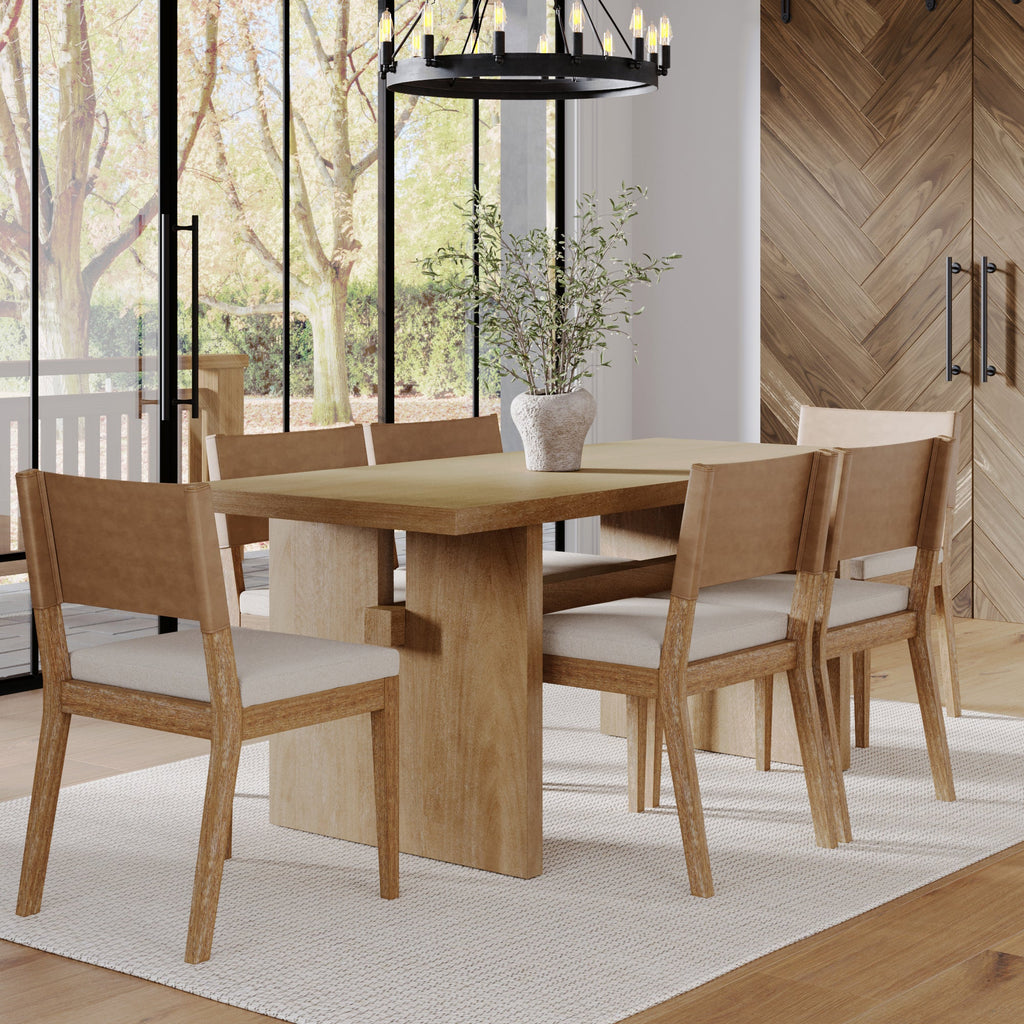 Farmhouse Dining Set (6 Chair)