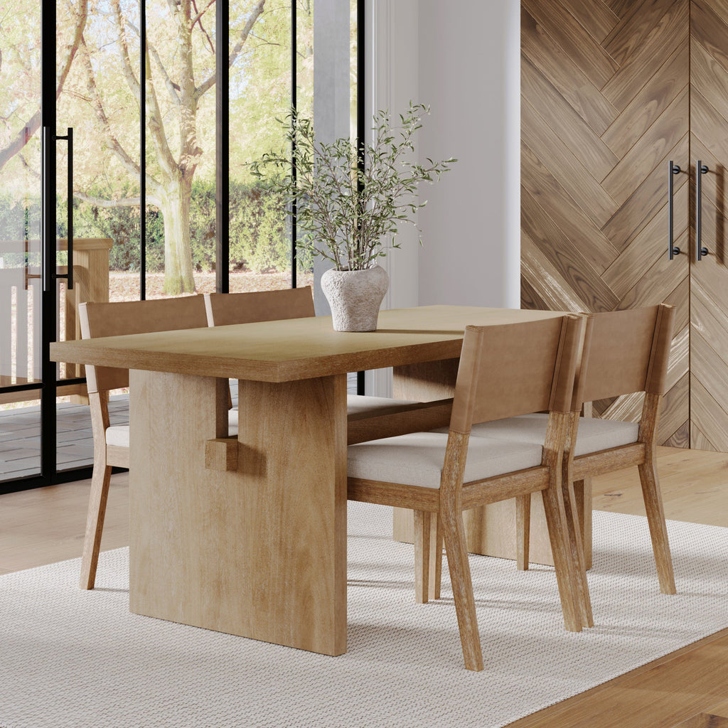Farmhouse Dining Set (4 Chair)