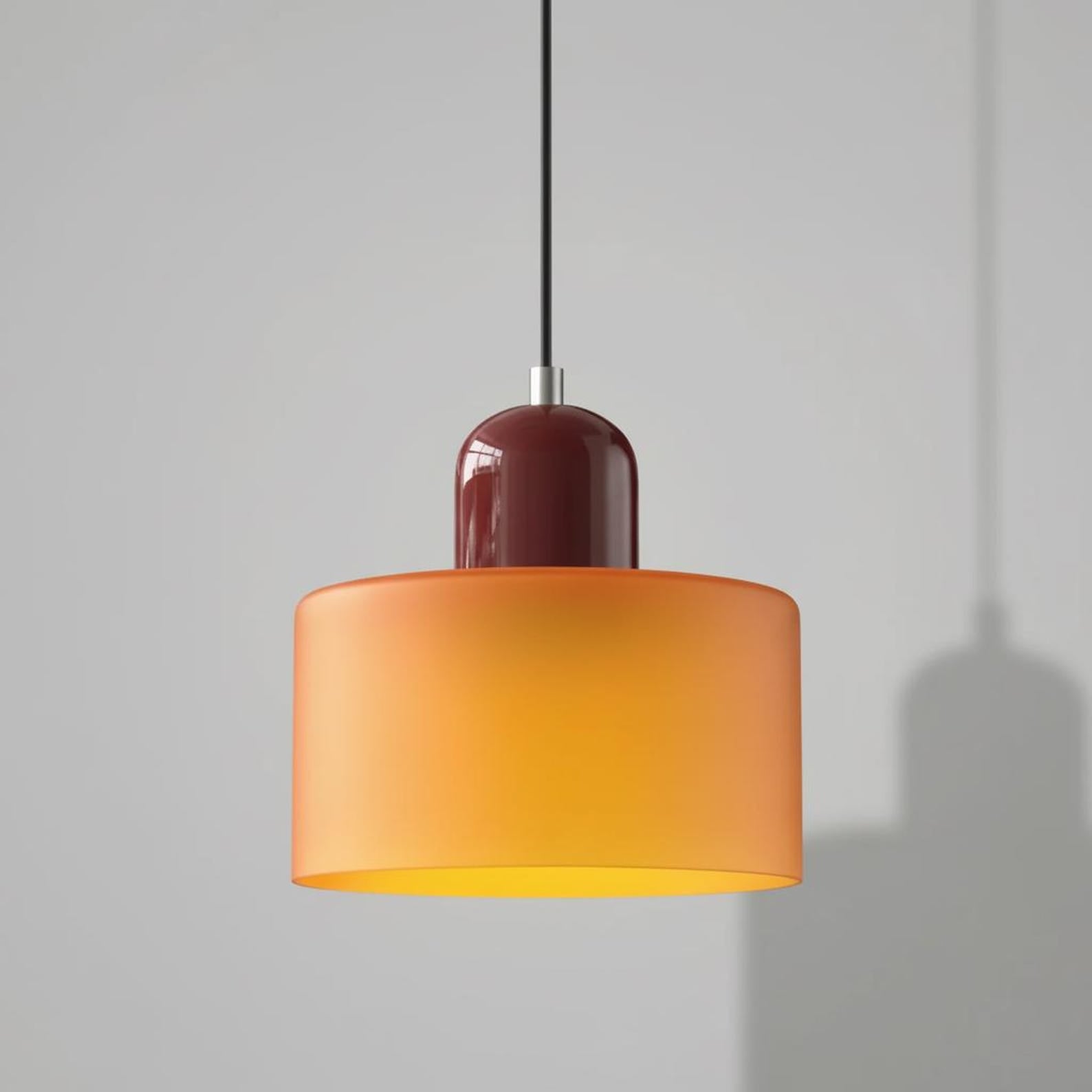 Nordic Stone and Glass Pendant Light