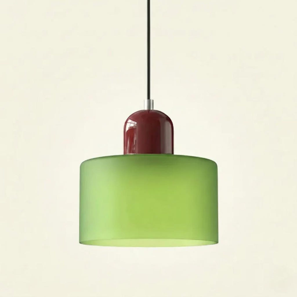 Nordic Stone and Glass Pendant Light